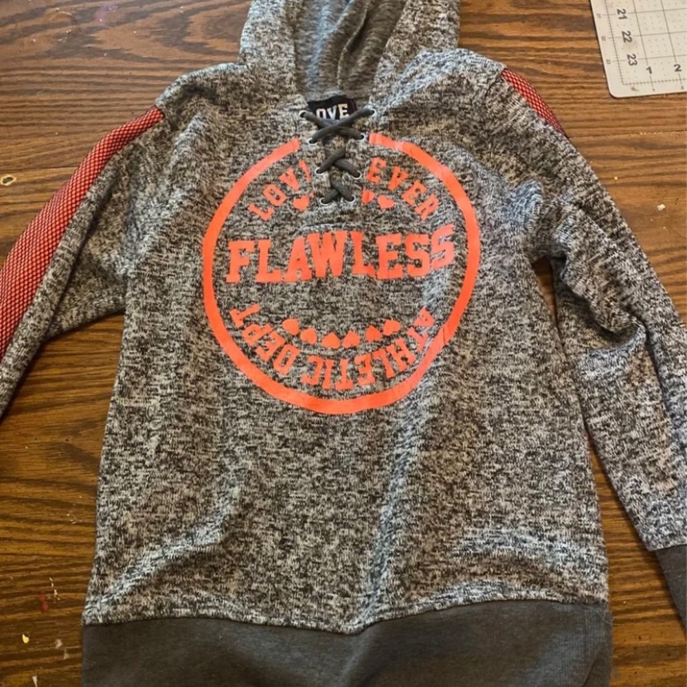 Girls grey hoodie